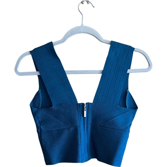 Marciano Blue Crop Top - Picture 2 of 2